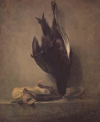 Jean Baptiste Simeon Chardin Still Life with Dead Pheasant and Hunting Bag (mk14) Spain oil painting art